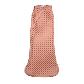 Sac de dormit vara cu fermoar, bumbac 100%, T.O.G 0.5, fete, Dusty rose, 3-9 luni Sac de dormit vara cu fermoar, bumbac 100%, T.O.G 0.5, fete, Dusty rose, 3-9 luni