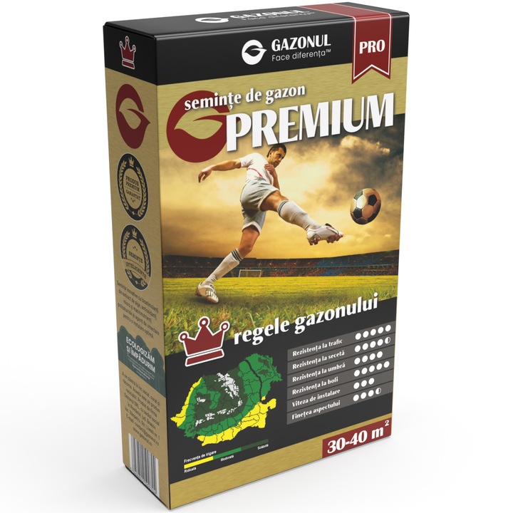 Seminte de gazon Premium, Gazonul 750g