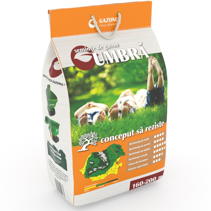 Seminte de gazon Umbra, Gazonul 4kg