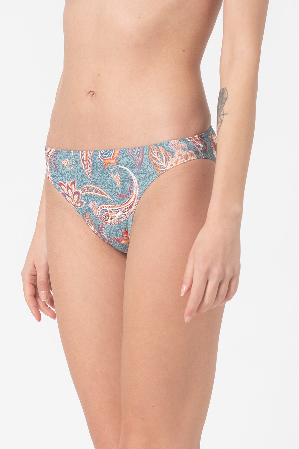 ESPRIT Bodywear, Slip Sarasa, Verde persan/Oranj, S