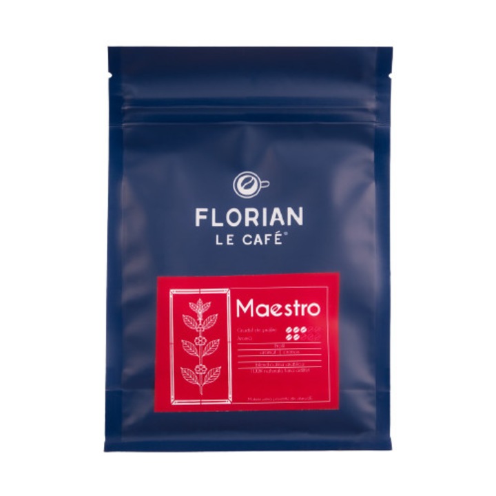Cafea Maestro, 100% Arabica superioara, Macinata, 100 g