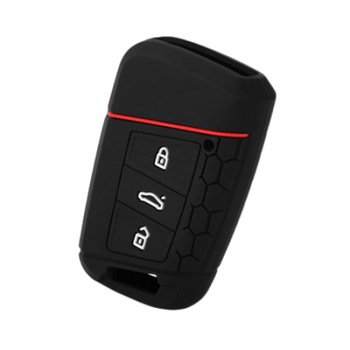 Husa cheie silicon, Passat B8 Golf 7 Tiguan Skoda A7 Passat B8 VW NR 4, din silicon, negru Husa cheie silicon, Passat B8 Golf 7 Tiguan Skoda A7 Passat B8 VW NR 4, din silicon, negru