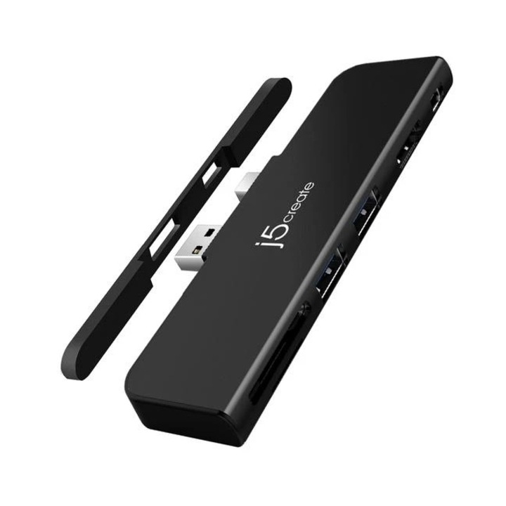 j5create JDD320 ULTRADRIVEMINIDOCK™ Hub, kompatibilis Surface Pro™ 4/5/6
