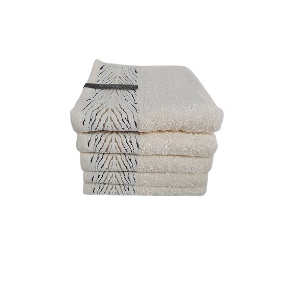 Set 5 Prosoape wander ,100% bumbac , 50x90 cm , crem