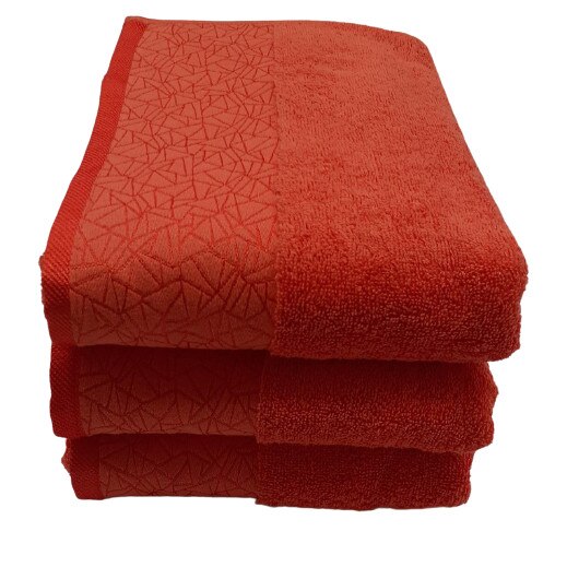 Set 3 Prosoape shinny , 100 % bumbac , 70 x 140 cm , porocaliu