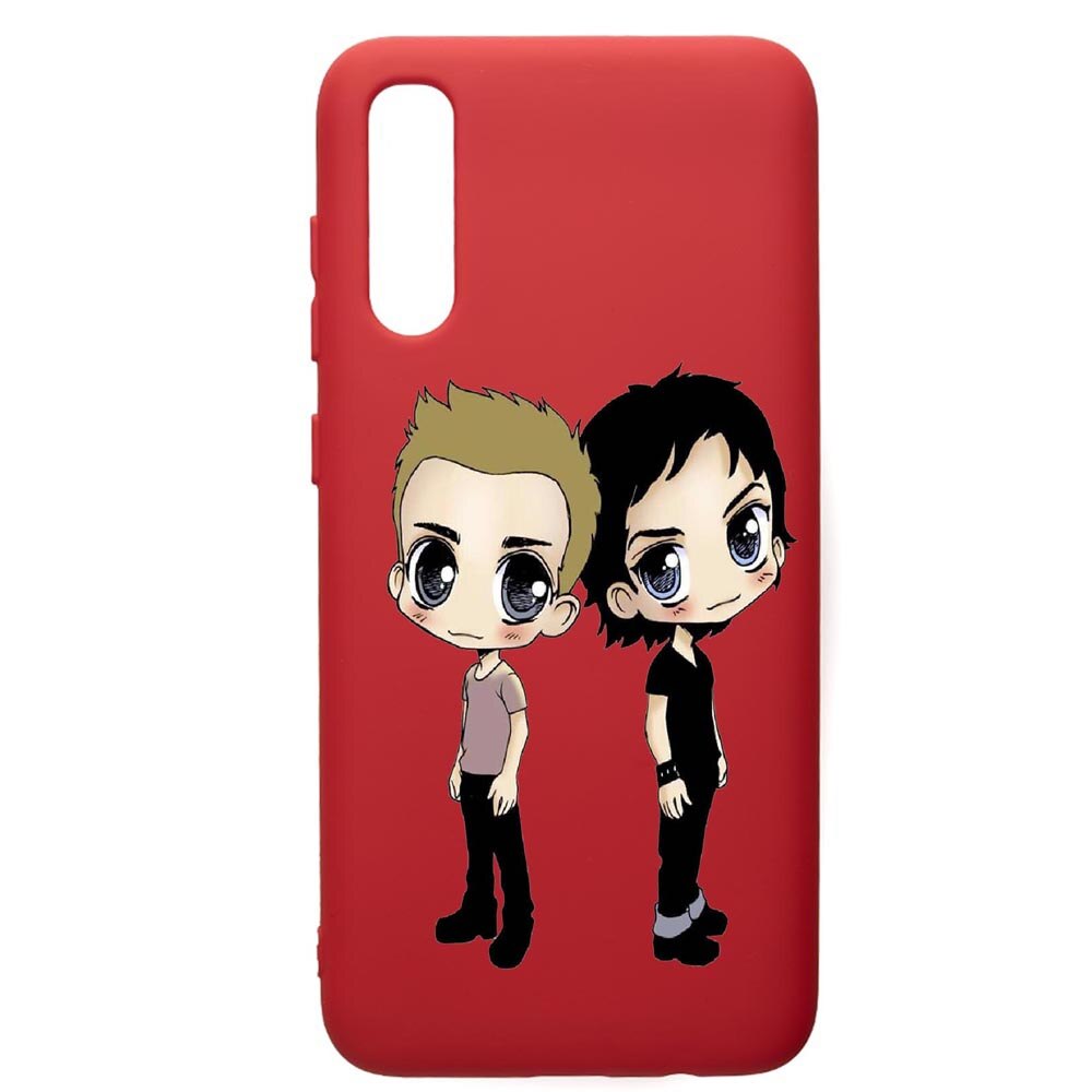 Husa de protectie Samsung Galaxy A70, Vampire Diaries, silicon, cu interiorul din material textil, protectie camera, Red, PR580