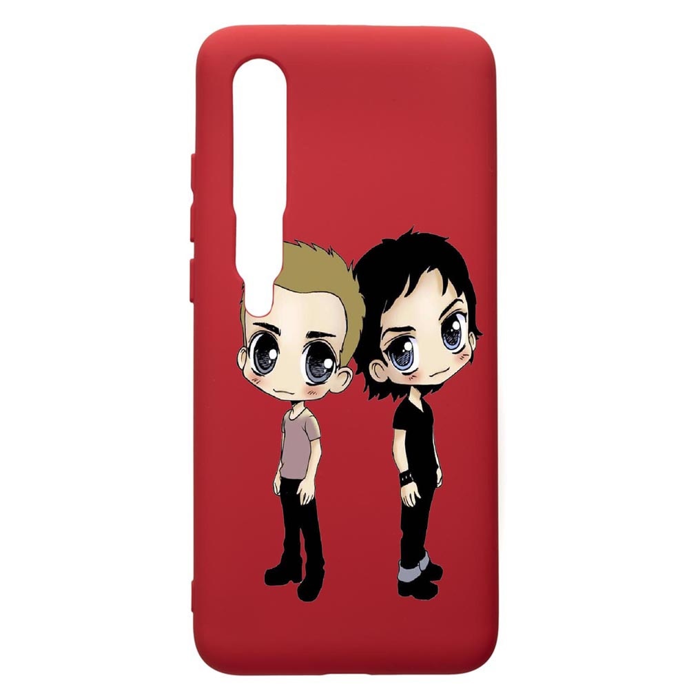 Husa de protectie Xiaomi Mi 10 / Mi 10 Pro, Vampire Diaries, silicon, cu interiorul din material textil, protectie camera, Red, PR580