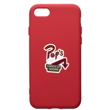 Husa de protectie Apple iPhone SE 2 / iPhone 8 / iPhone 7, Riverdale, silicon, cu interiorul din material textil, protectie camera, Red, PR610 Husa de protectie Apple iPhone SE 2 / iPhone 8 / iPhone 7, Riverdale, silicon, cu interiorul din material textil, protectie camera, Red, PR610