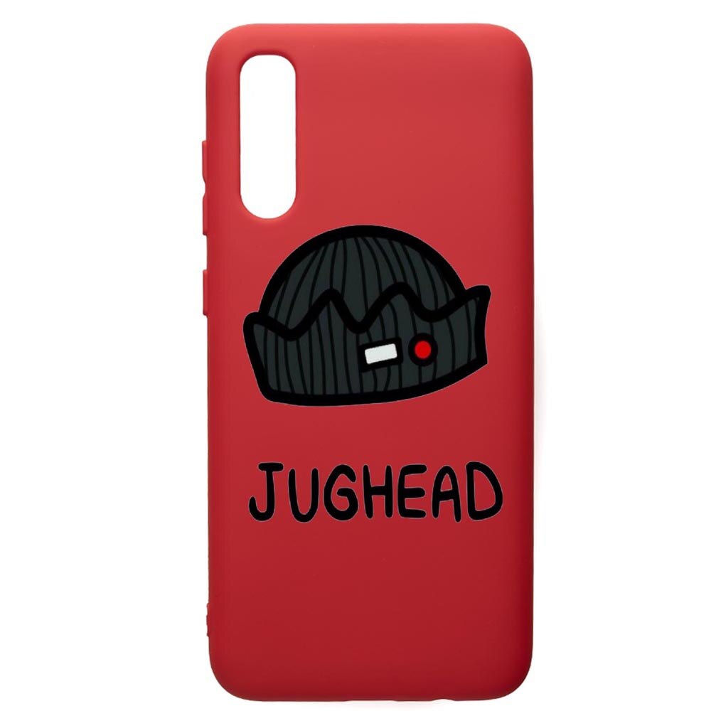 Husa de protectie Samsung Galaxy A70, Riverdale - Jughead, silicon, cu interiorul din material textil, protectie camera, Red, PR611