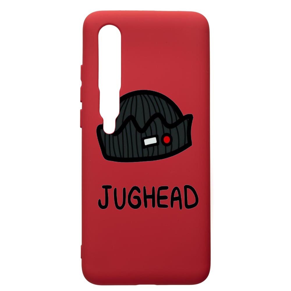 Husa de protectie Xiaomi Mi 10 / Mi 10 Pro, Riverdale - Jughead, silicon, cu interiorul din material textil, protectie camera, Red, PR611