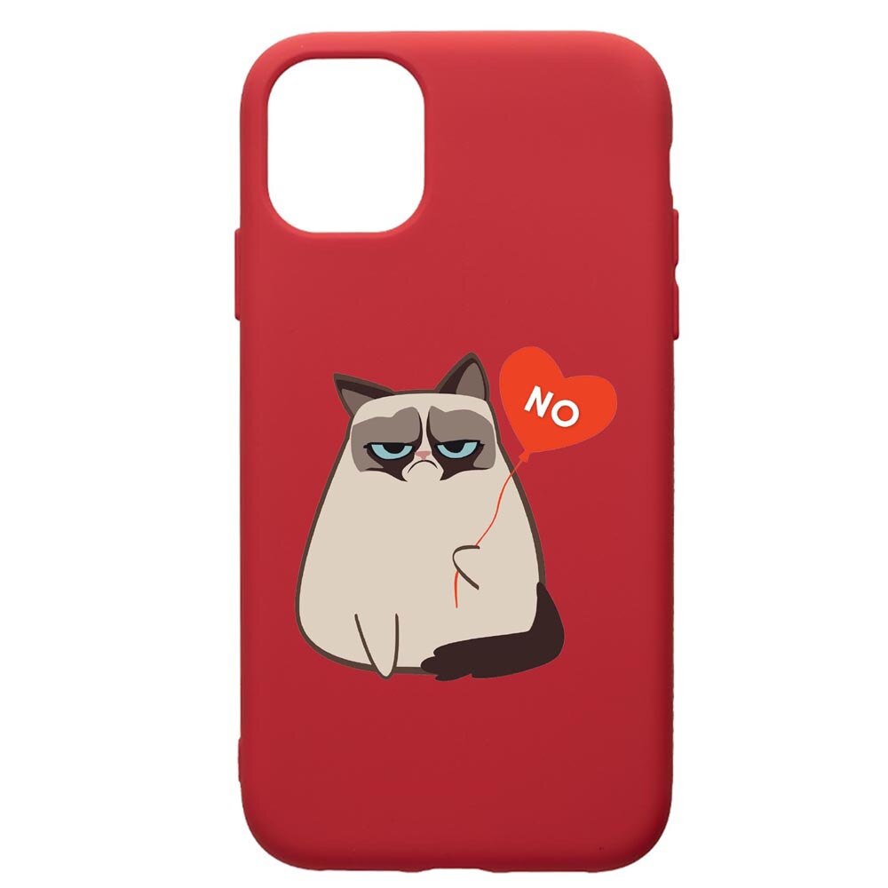 Husa de protectie Apple iPhone 12 Mini, Meme - Gumpy, silicon, cu interiorul din material textil, protectie camera, Red, PR657