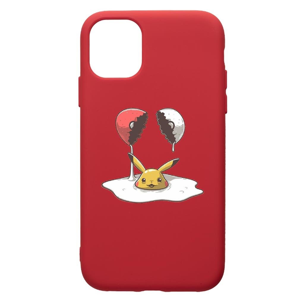 Husa de protectie Apple iPhone 12 Mini, Meme, silicon, cu interiorul din material textil, protectie camera, Red, PR656