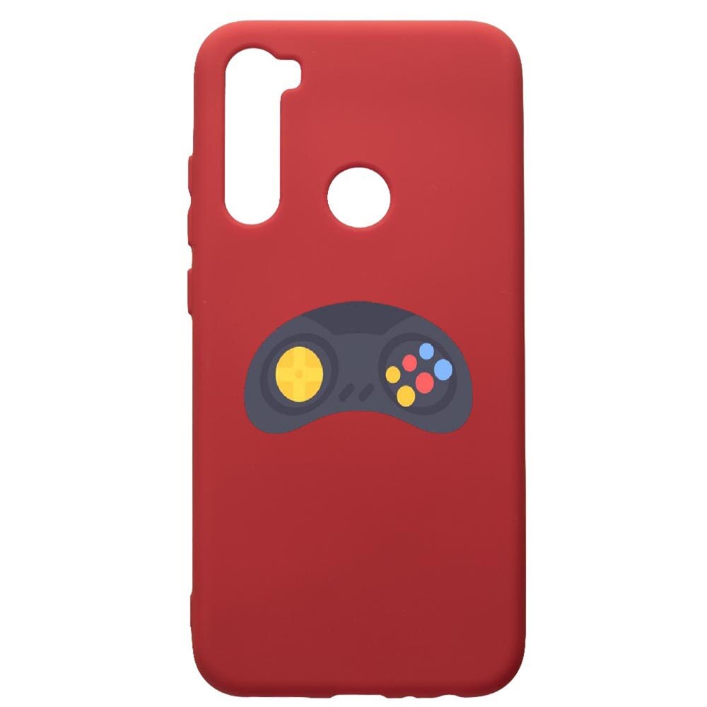 Husa de protectie Xiaomi Redmi Note 8, Gamer - Xbox, silicon, cu interiorul din material textil, protectie camera, Red, PR672