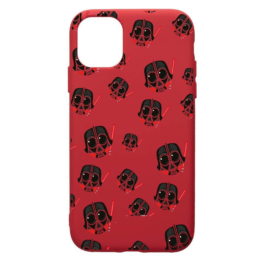 Husa de protectie Samsung Galaxy A51, Star Wars Darth Vader, silicon, cu interiorul din material textil, protectie camera, Red, PR419