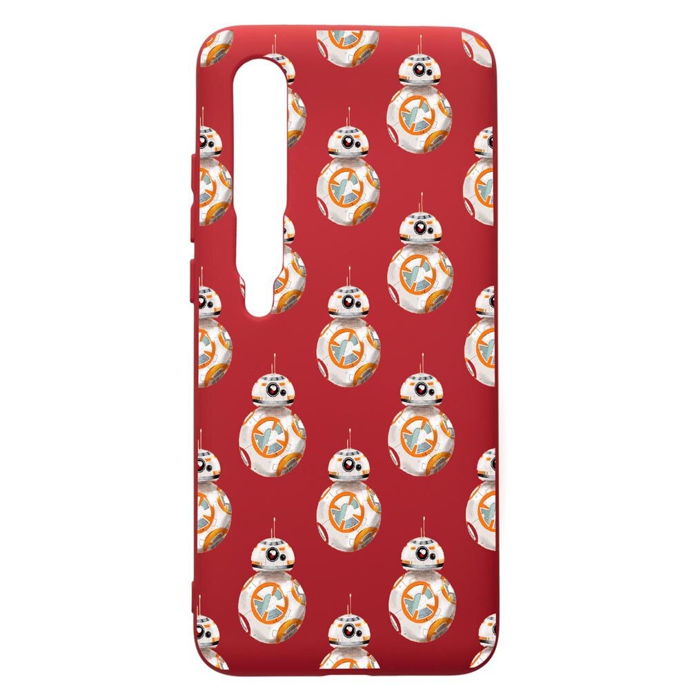 Husa de protectie Xiaomi Mi 10 / Mi 10 Pro, Star Wars Droids, silicon, cu interiorul din material textil, protectie camera, Red, PR421
