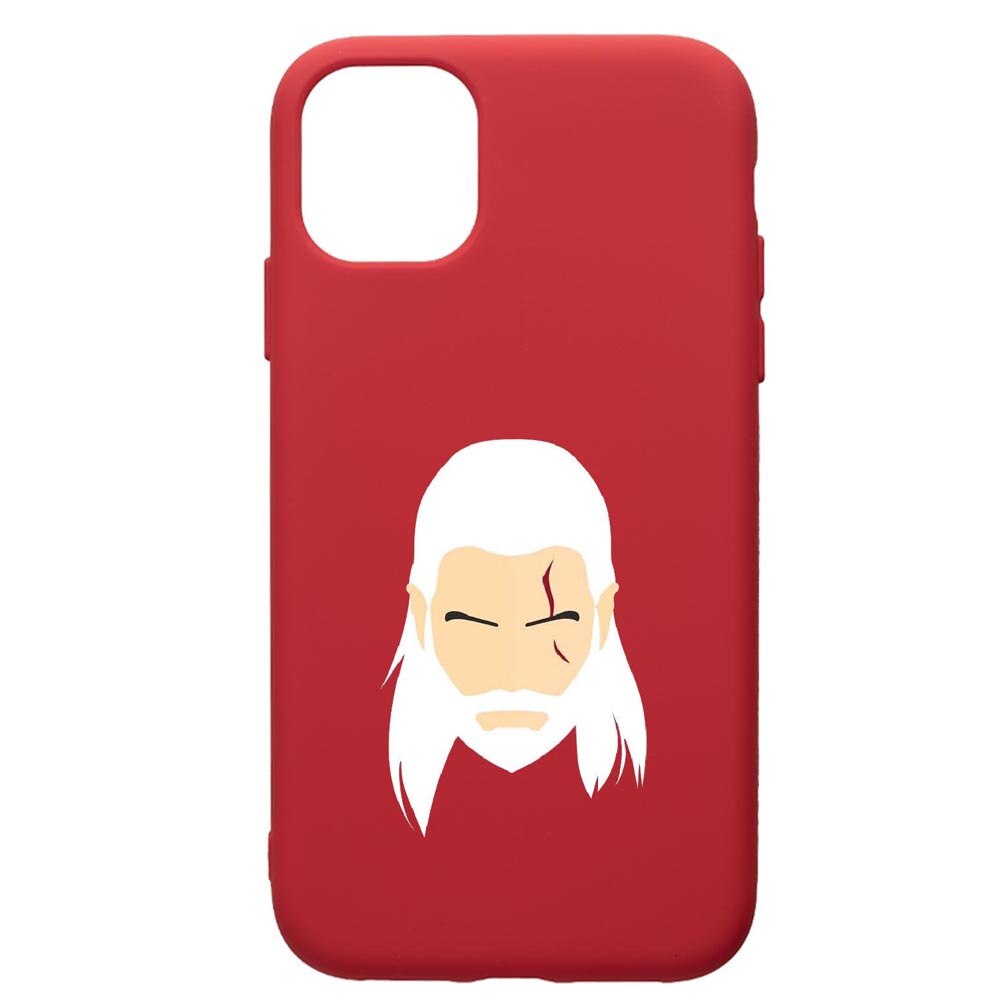 Husa de protectie Samsung Galaxy A51, The Witcher, silicon, cu interiorul din material textil, protectie camera, Red, PR435