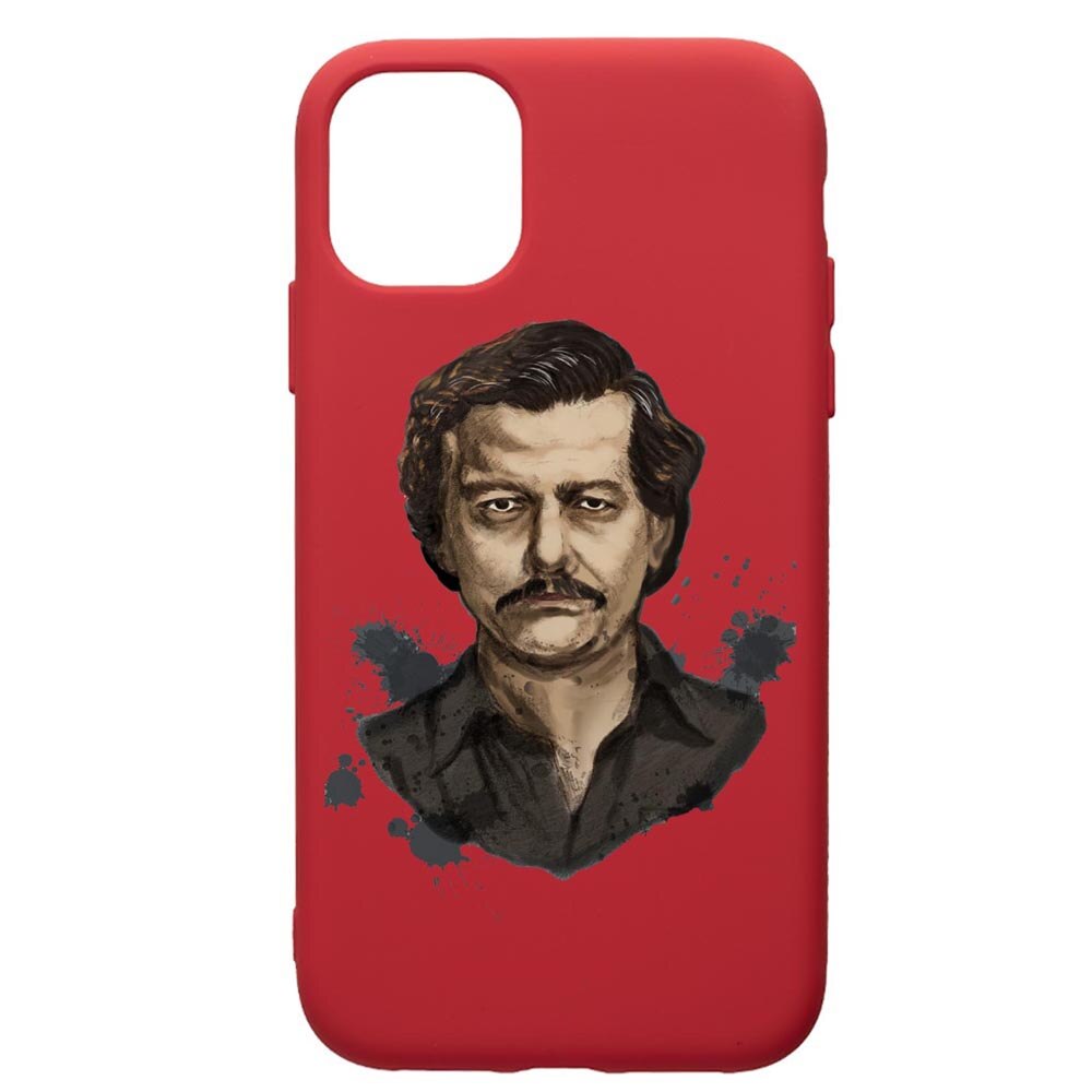 Husa de protectie Samsung Galaxy A51, Narcos Pablo Escobar, silicon, cu interiorul din material textil, protectie camera, Red, PR445