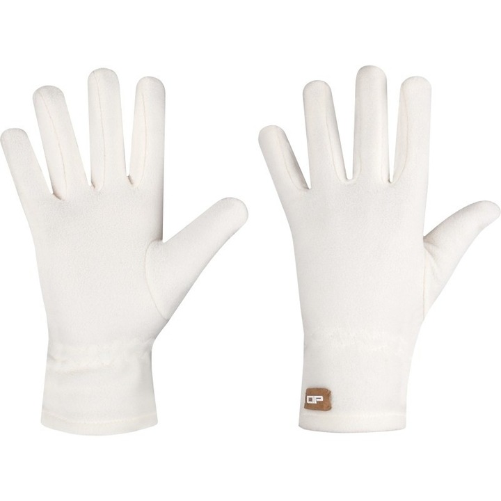 Ръкавици дамски Alpine Pro Felice, Полар, Бели, M