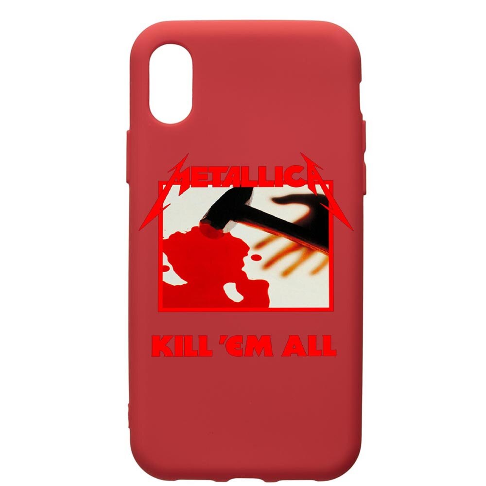 Husa de protectie Xiaomi Redmi 7A, Metallica, silicon, cu interiorul din material textil, protectie camera, Red, PR543