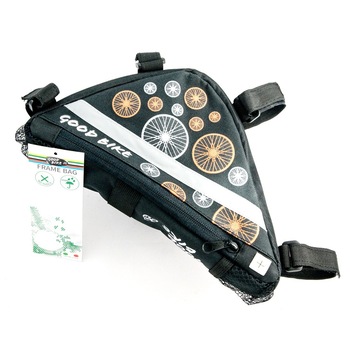 Geanta pentru cadru bicicleta Good Bike, prindere cu arici, 14 x 26 x 5.5 cm Geanta pentru cadru bicicleta Good Bike, prindere cu arici, 14 x 26 x 5.5 cm