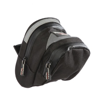 Gentuta pentru sa bicicleta Profex, cu benzi reflectorizante, negru/gri, 0.7 l, 600 DEN, 13.5 x 15 x 9 cm Gentuta pentru sa bicicleta Profex, cu benzi reflectorizante, negru/gri, 0.7 l, 600 DEN, 13.5 x 15 x 9 cm