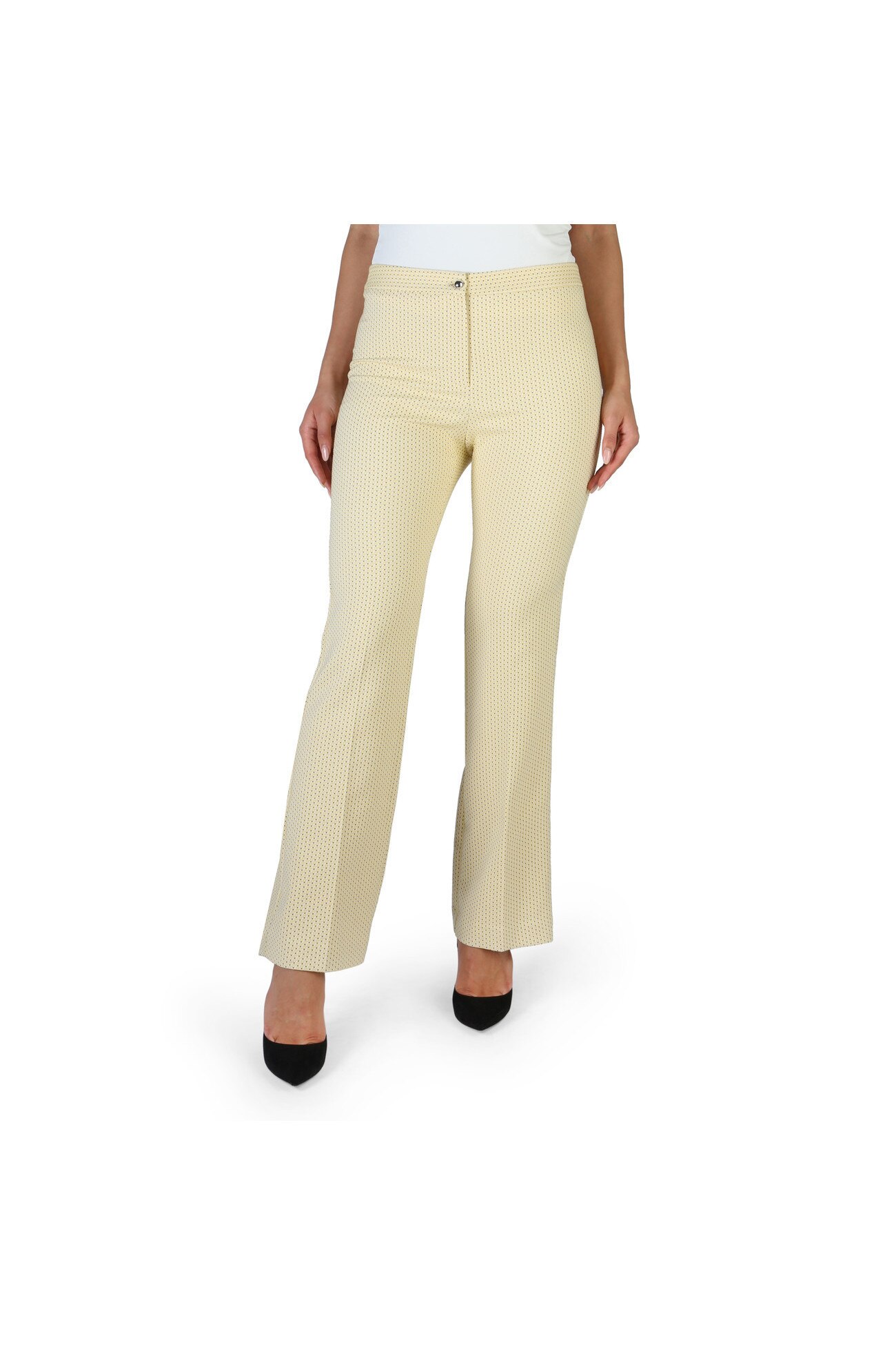 Pantaloni femei Fontana 2.0 model BRENDA, Galben