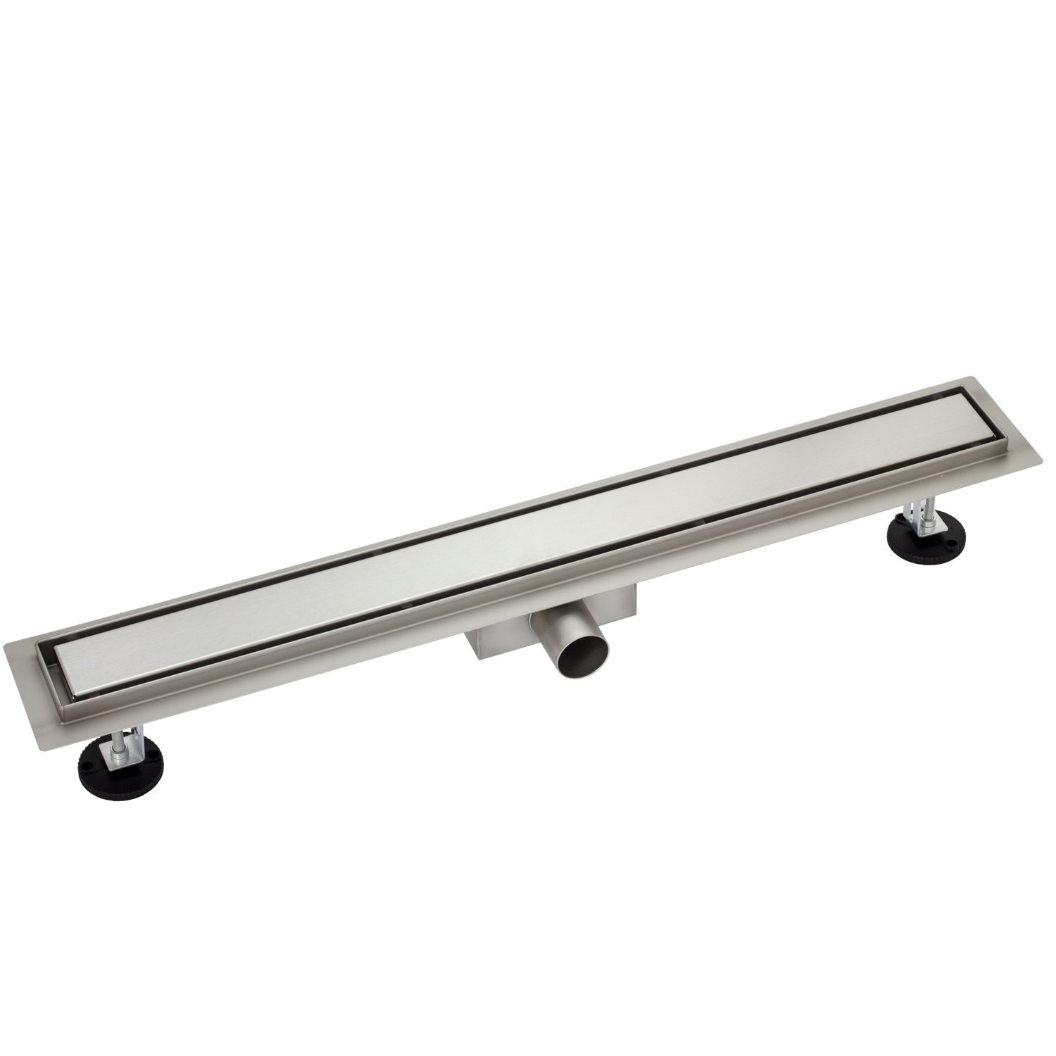 Rigola dus inox 70 cm , crom, 2in1