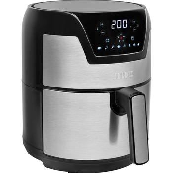 Friteuza fara ulei Aerofryer XXL Princess, 1500W, 4.5 l, Negru/Argintiu Friteuza fara ulei Aerofryer XXL Princess, 1500W, 4.5 l, Negru/Argintiu