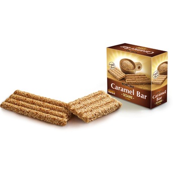 Pachet 15 batoane de susan si caramel Korona, 15x60 g Pachet 15 batoane de susan si caramel Korona, 15x60 g