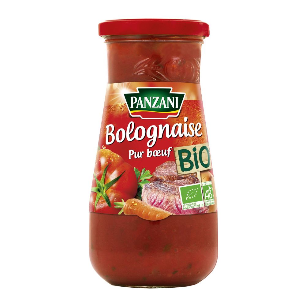 Sos Bolognaise Bio Panzani, 390 g