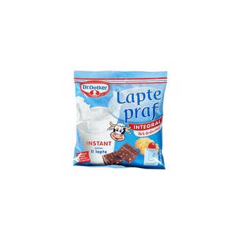 Lapte Praf Integral Dr. Oetker, 26% Grasime, 130 g Lapte Praf Integral Dr. Oetker, 26% Grasime, 130 g