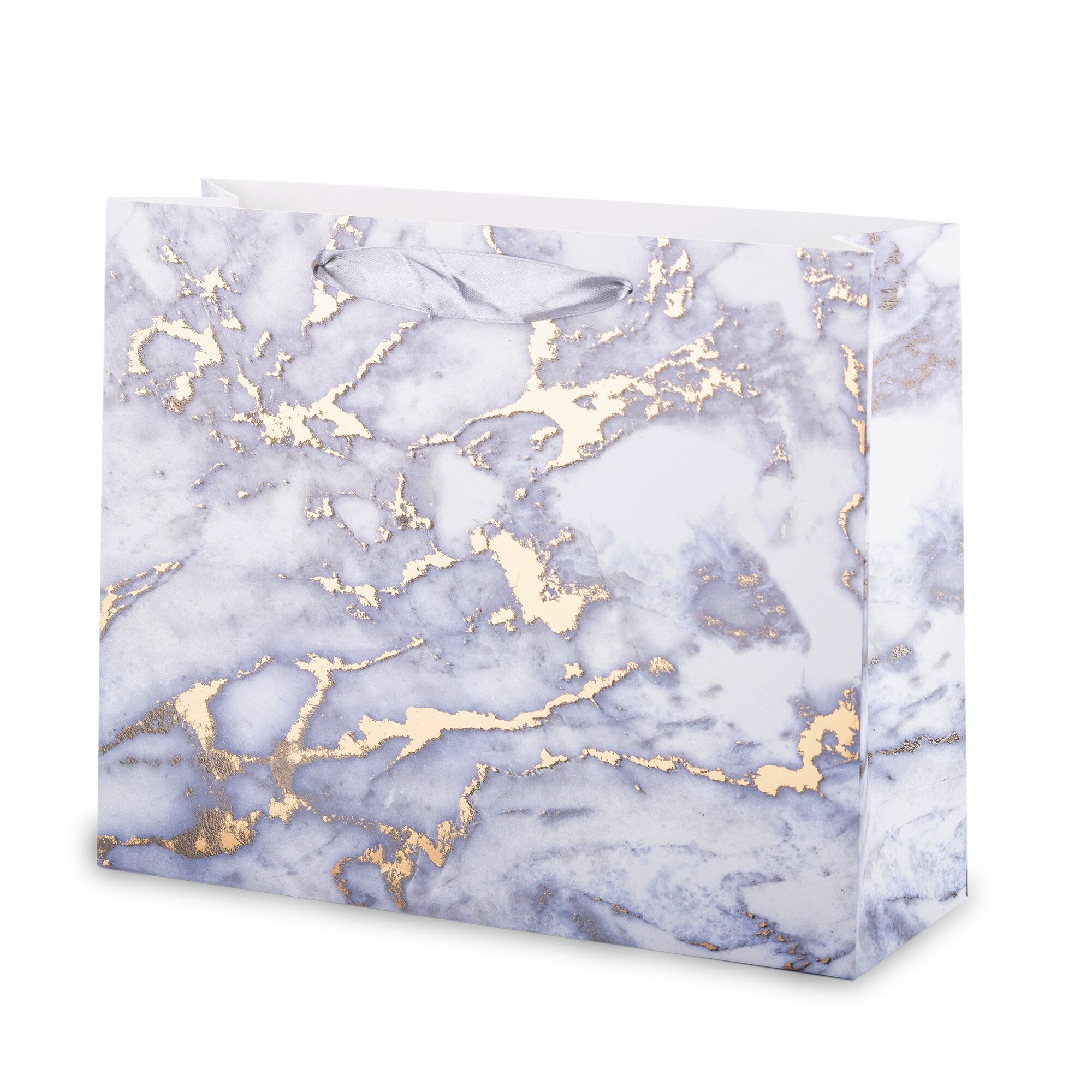 Punga cadou, aspect marmura, 20x25x8 cm