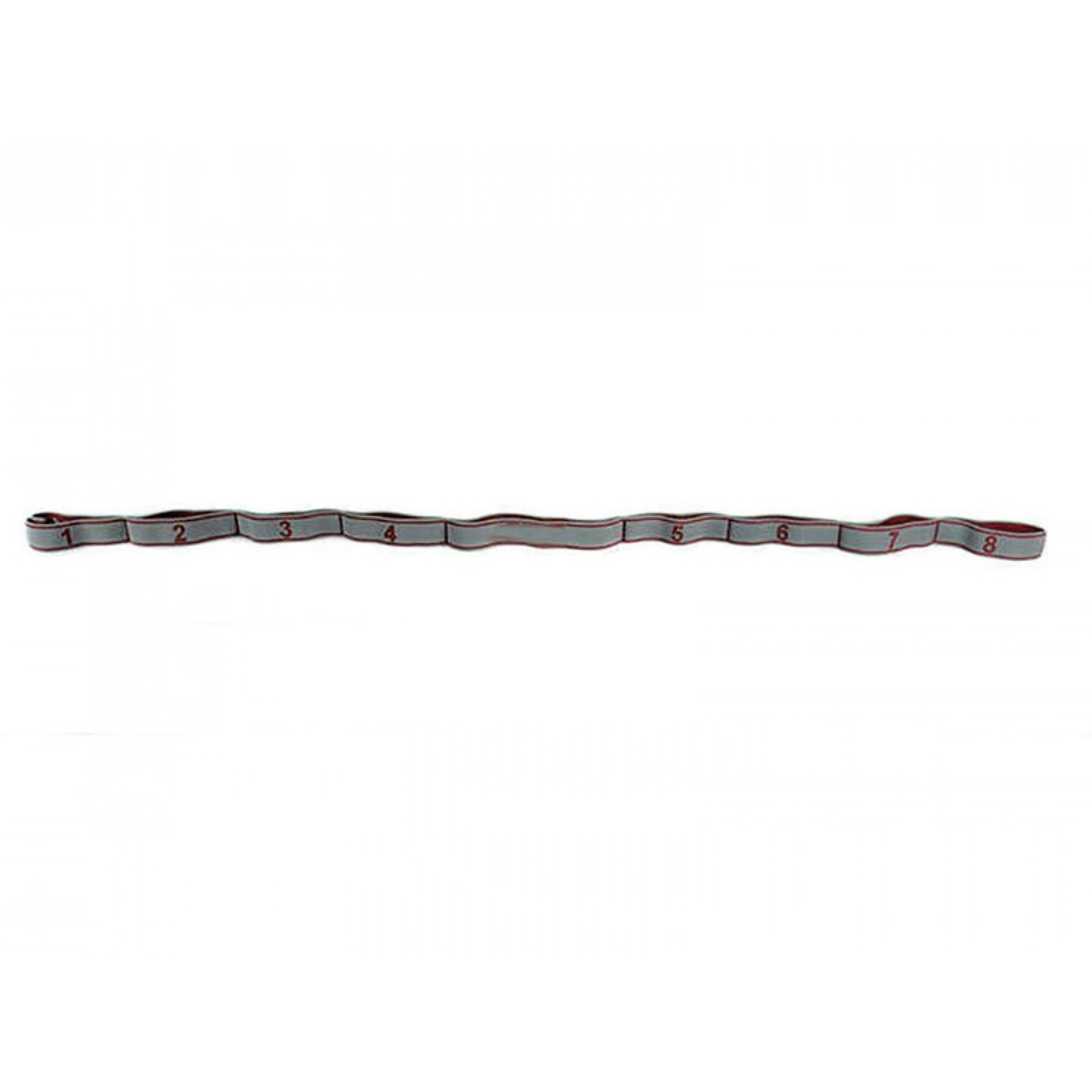 Banda elastica din tesatura TOORX AHF-142, 9 butoniere, Gri