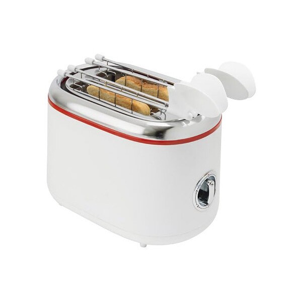 Prajitor de paine Ardes Tosto AR1T20, 850W, cleste paine, 5 nivele de rumenire, 2 felii, Alb