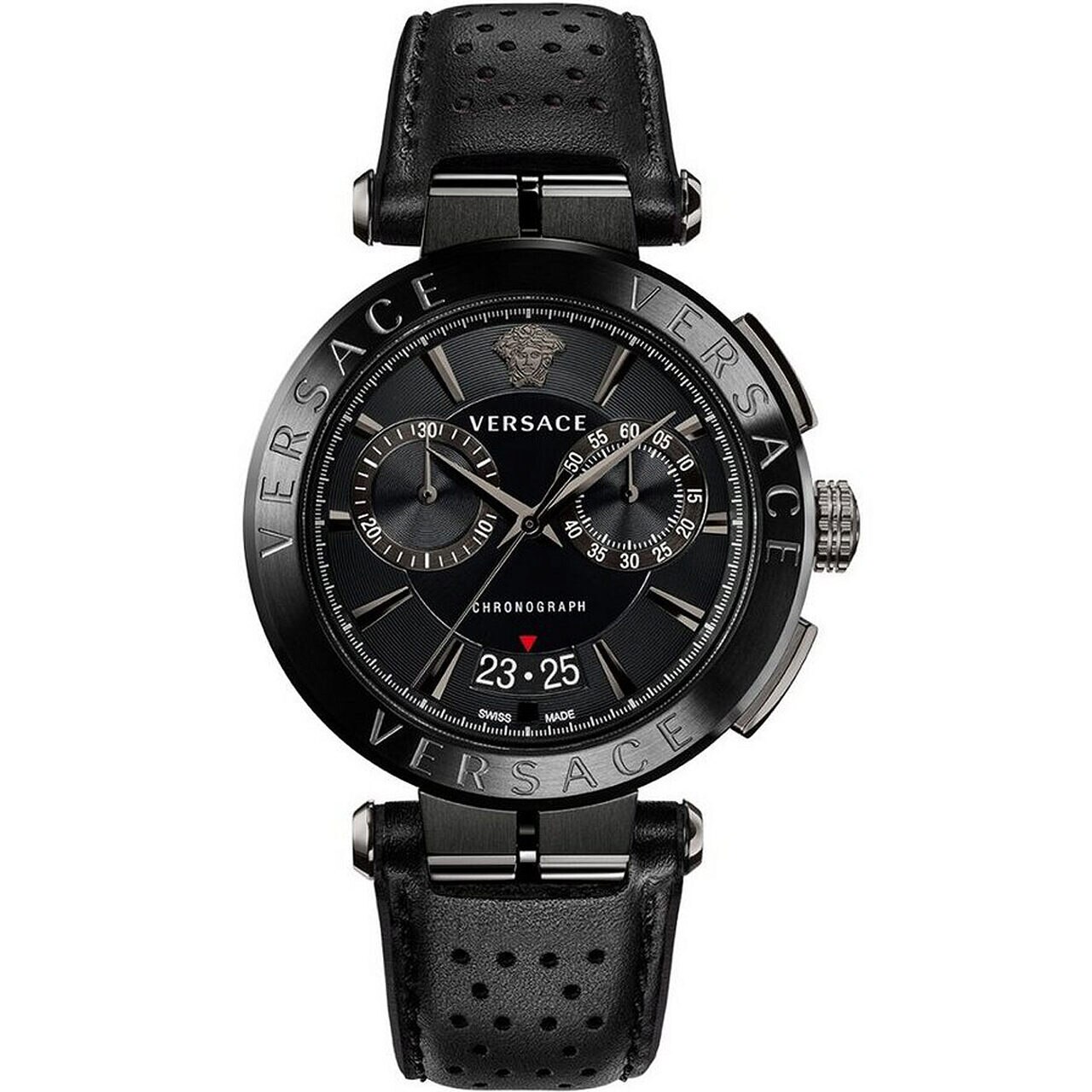 Ceas barbatesc Versace VE1D01420, Quartz, 45mm, 5ATM, Negru
