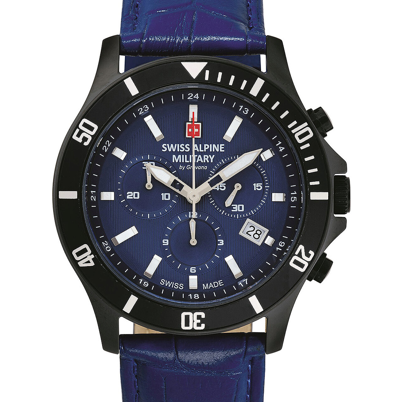 Ceas barbatesc Swiss Military 7022.9575, Quartz, 42mm, 10ATM, Negru