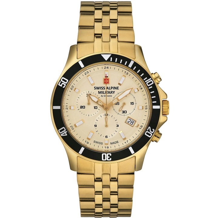 Мъжки часовник Swiss Military 7022.9111, Кварцов, 42мм, 10ATM