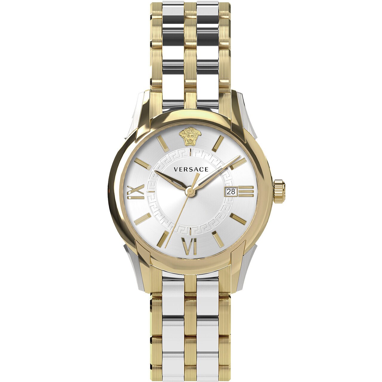 Ceas barbatesc Versace VEUA00720, Quartz, 42mm, 5ATM, Auriu