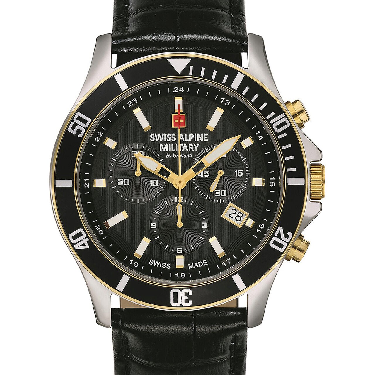 Ceas barbatesc Swiss Military 7022.9547, Quartz, 42mm, 10ATM, Argintiu