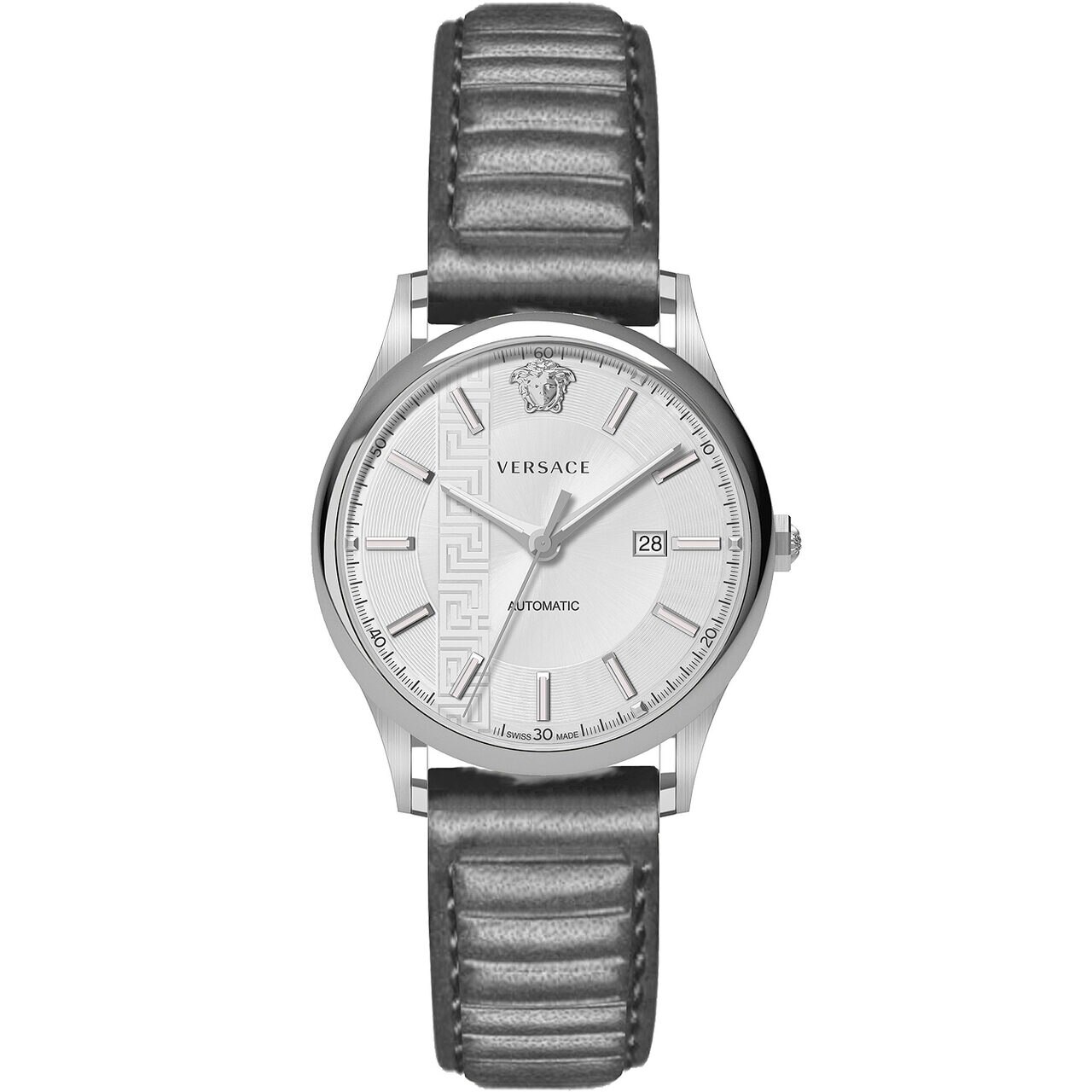 Ceas barbatesc Versace V18010017, Automatic, 44mm, 5ATM, Argintiu