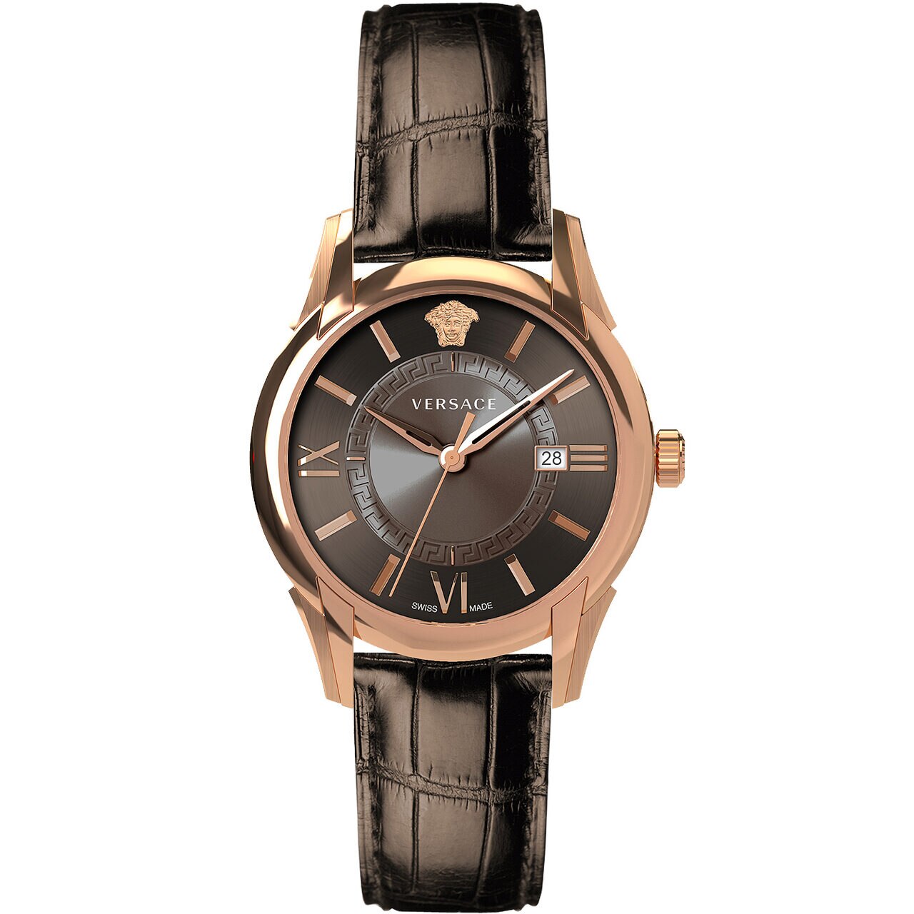 Ceas barbatesc Versace VEUA00420, Quartz, 42mm, 5ATM, Auriu