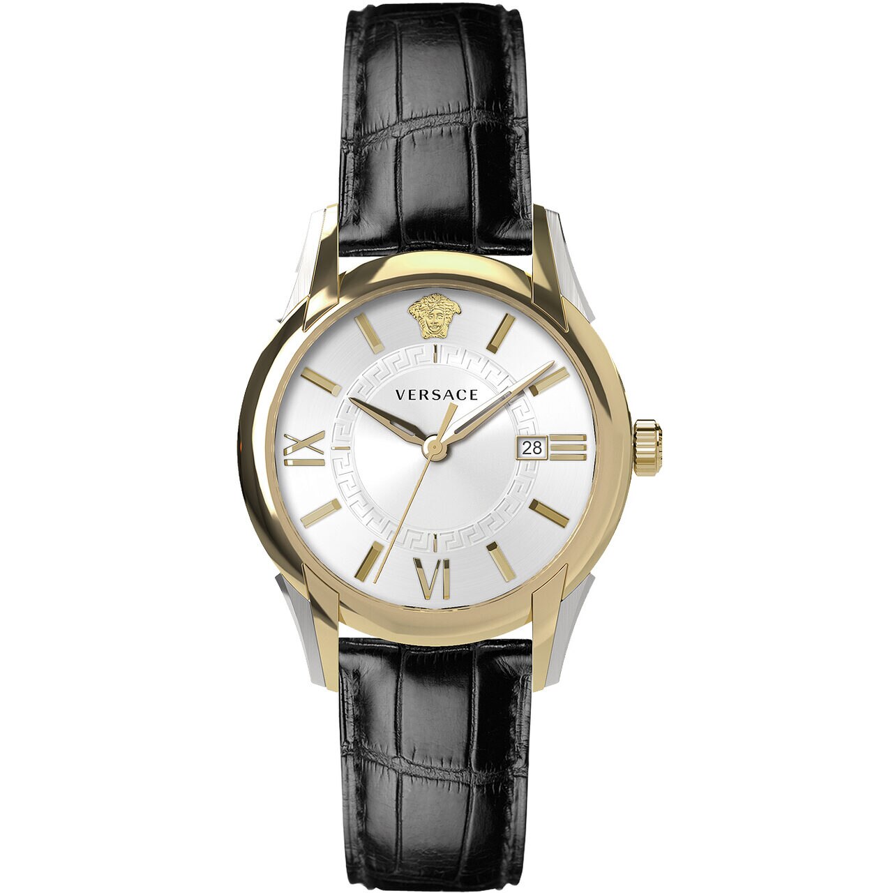 Ceas barbatesc Versace VEUA00320, Quartz, 42mm, 5ATM, Auriu