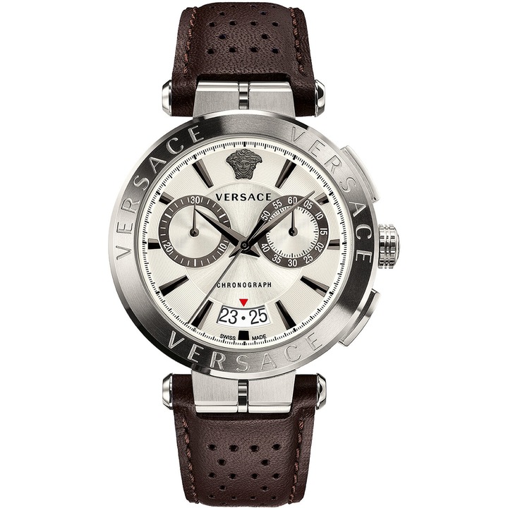 Мъжки часовник Versace VE1D01120, Кварцов, 45мм, 5ATM