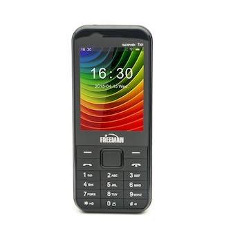 Telefon mobil Freeman Speak T305, Dual Sim, Negru Telefon mobil Freeman Speak T305, Dual Sim, Negru