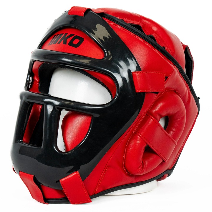 Casca Box Knockout Face Saver - M, Red