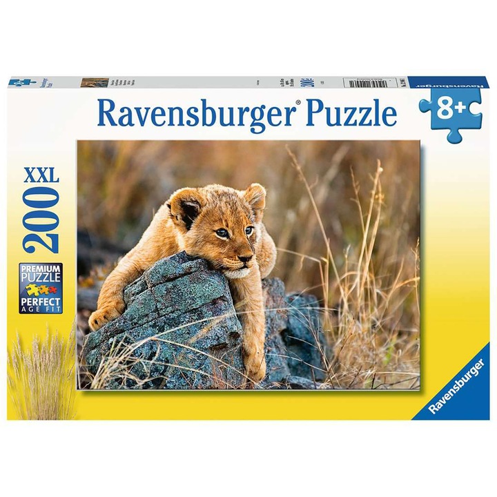 Ravensburger XXL puzzle, 200 db-os - Kis oroszlán