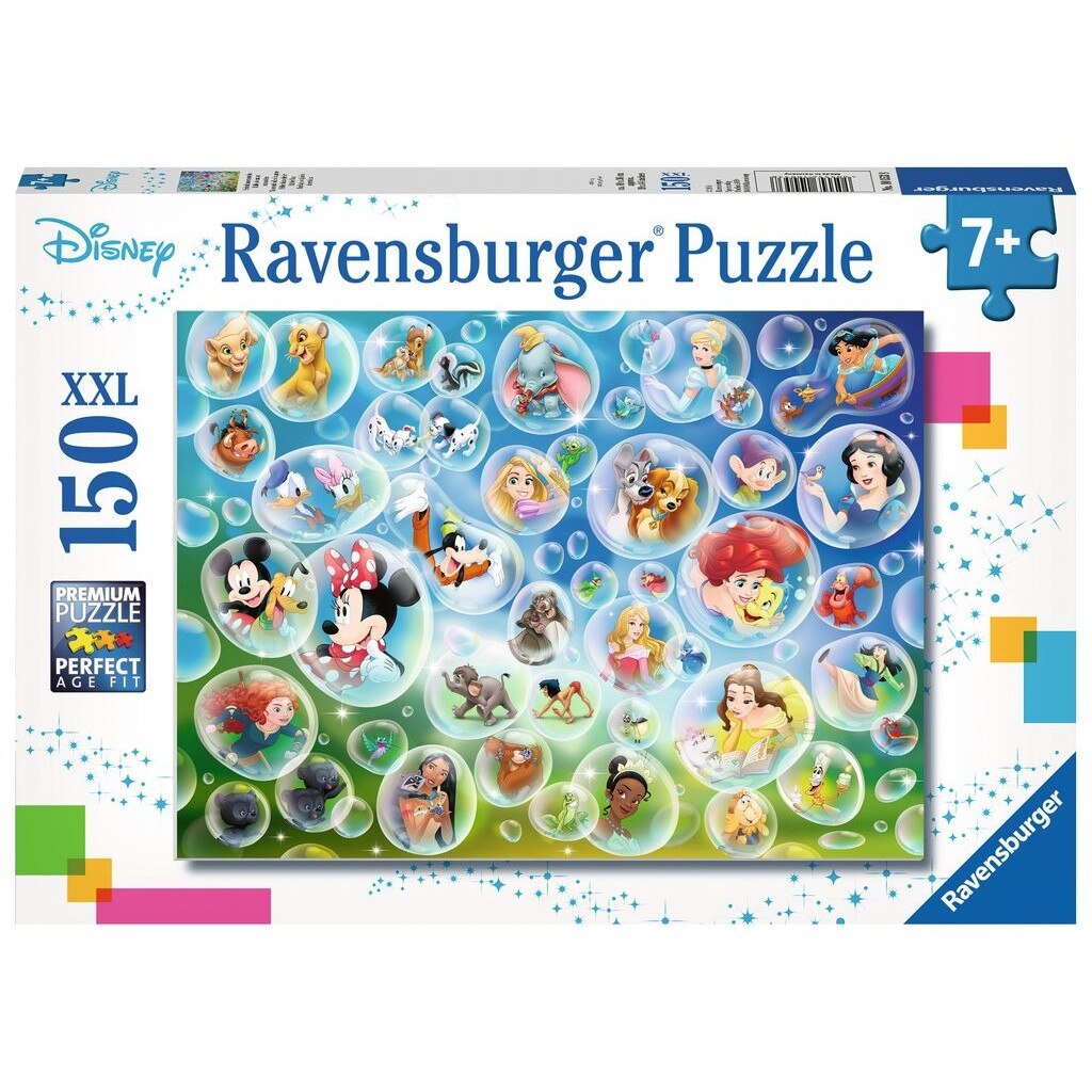 Puzzle 150 piese - Disney, Bule de sapun