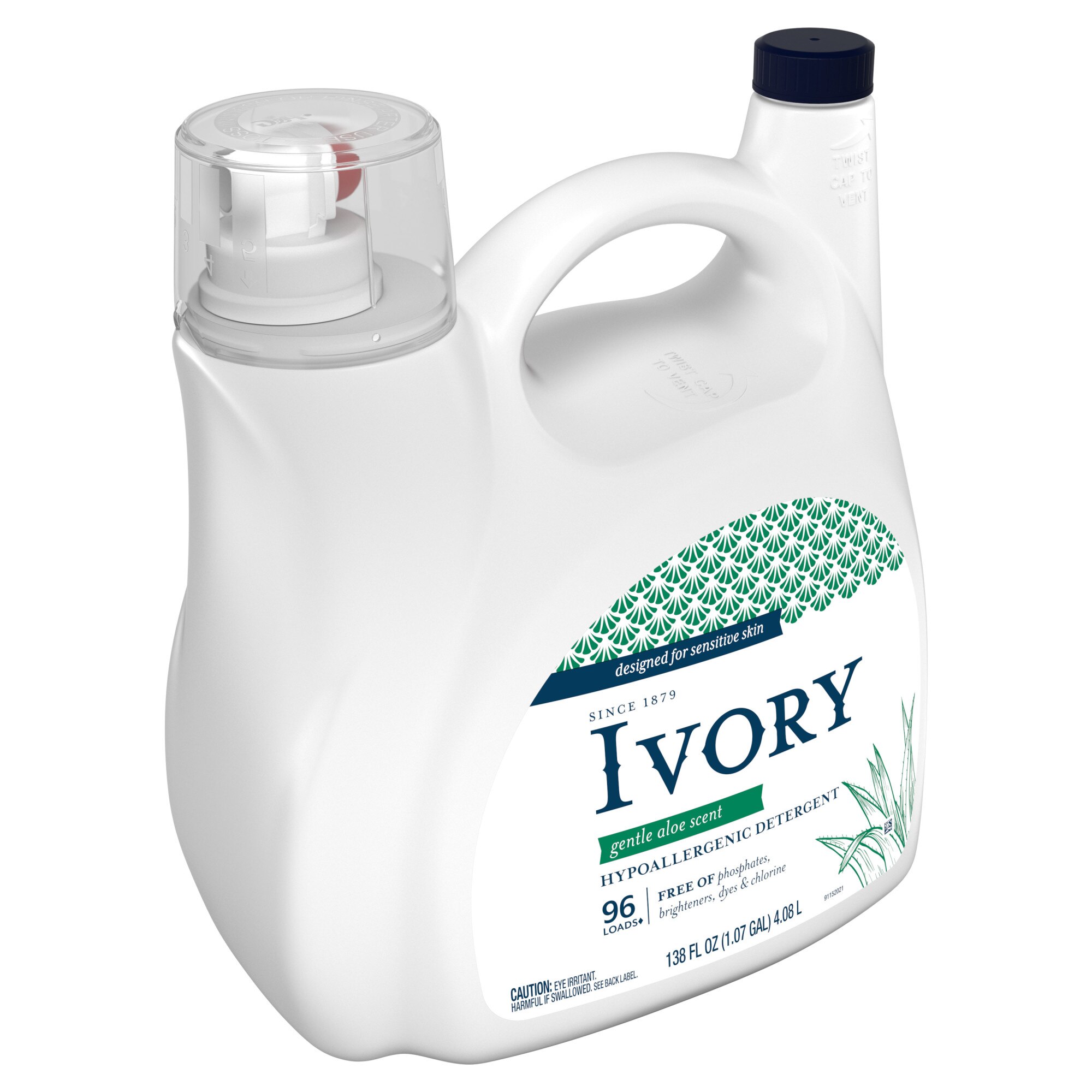 Detergent Lichid Ivory Gentle Aloe Scent 4,08 l 96 spalari