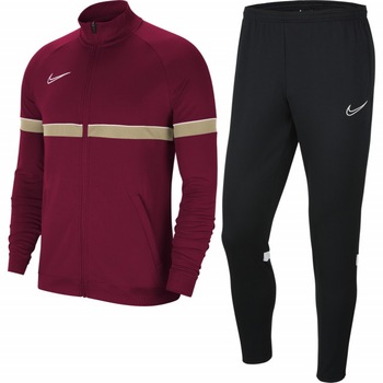 Trening Nike Dri-FIT Academy 21 pentru barbati, Visiniu/Negru Trening Nike Dri-FIT Academy 21 pentru barbati, Visiniu/Negru