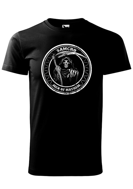 Tricou , K-off , negru ,Samcro Mem of Mayhen